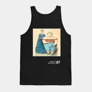 Erasure / The Circus - Minimalist Grahic Fan Artwork Tank Top